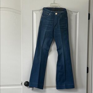 Wrangler Women's Dark Blue Flare Jeans